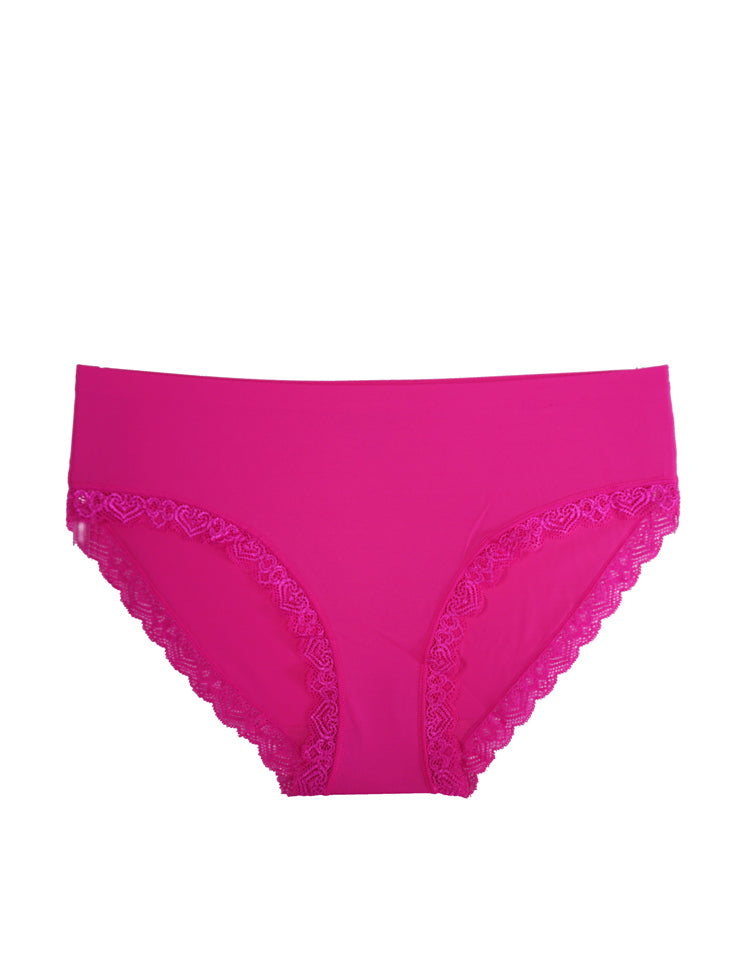jasmine panty- traditional panties featuring matching lace trim along the thighs.