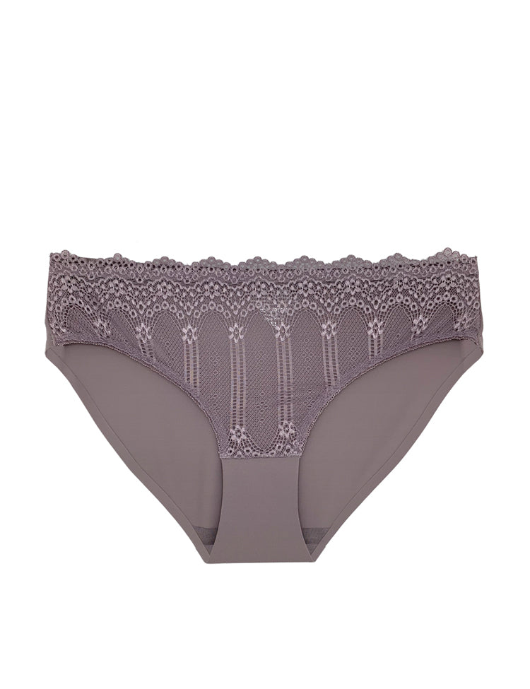 mina panty- This panty is solid all-around, apart from beautiful and intricate floral lace and strappy hip designs!