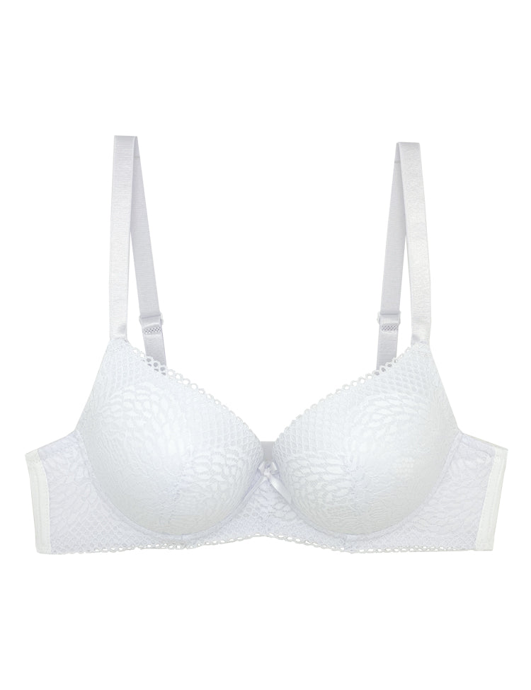 *NEW Hope Full-Coverage Lace Contrast Bra