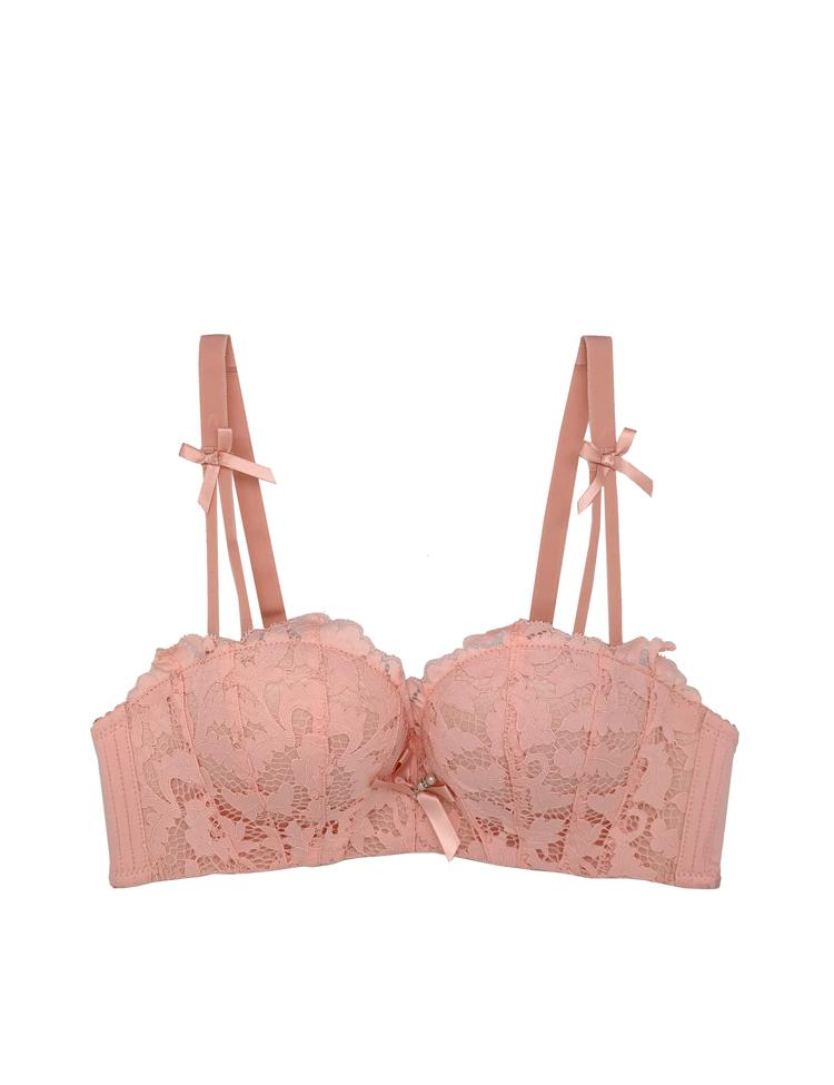 *NEW Molly Strapless Lace Bra